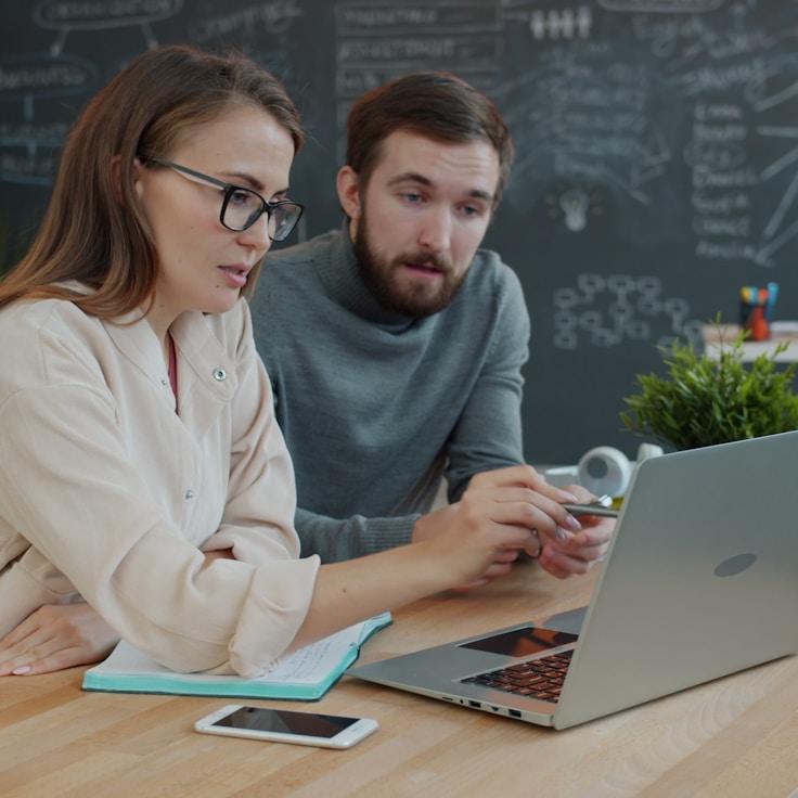 iOS app development workspace